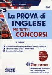 La prova di inglese per tutti i concorsi