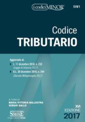 Codice tributario. Ediz. minore