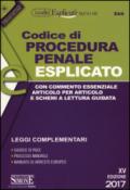 Codice di procedura penale esplicato. Leggi complementari. Ediz. minor. Con Contenuto digitale per download e accesso on line