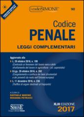 Codice penale. Leggi complementari. Con aggiornamento online