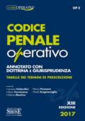 Codice penale operativo. Annotato con dottrina e giurisprudenza. Tabelle dei termini di prescrizione