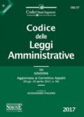 Codice delle leggi amministrative. Aggiornato al correttivo appalti (D.Lgs. 19 aprile 2017, n. 56)