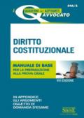 Diritto costituzionale. Manuale di base per la preparazione alla prova orale