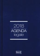 Agenda legale 2018 blu. Ediz. minore