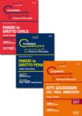 Corso completo per la prova scritta dell'esame di avvocato: Pareri di diritto civile-Pareri di diritto penale-Atti giudiziari: civile, penale, amministrativo