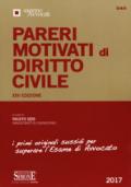 Pareri Motivati di Diritto Civile: i primi originali sussidi per superare l'Esame di Avvocato