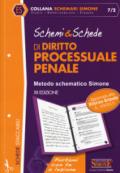 Schemi & schede di diritto processuale penale