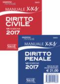 Diritto civile. Manuale XXS-Diritto penale. Manuale XXS