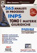 365 analisti di processo INPS. Manuale per la prova scritta tecnico-professionale e per la prova orale. Con aggiornamento online: 1