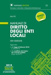 Manuale di diritto degli enti locali