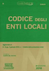 Codice degli enti locali. Ediz. minore