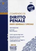 Compendio di diritto penale. Parte generale e speciale