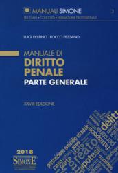 Manuale di diritto penale. Parte generale