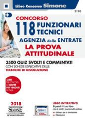 CONCORSO 118 FUNZIONARI TECNICI AGENZIA DELLE ENTRATE