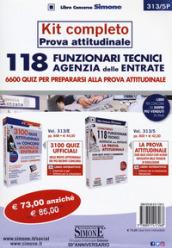 Concorso 118 Funzionari Tecnici Agenzia delle Entrate. Kit completo prova attitudinale. 6600 quiz per prepararsi alla prova attitudinale