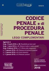 CODICE PENALE E DI PROCEDURA PENALE