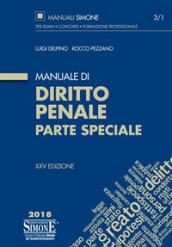 MANUALE DI DIRITTO PENALE - PARTE SPECIALE