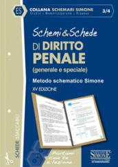 SCHEMI & SCHEDE DI DIRITTO PENALE (GENERALE E SPECIALE)