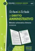 Schemi & schede di diritto amministrativo