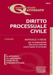 DIRITTO PROCESSUALE CIVILE