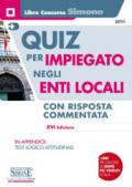 Quiz per impiegato negli enti locali