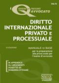 Diritto internazionale privato e processuale. Manuale di base per la preparazione alla prova orale