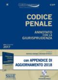 Codice penale. Annotato con la giurisprudenza con appendice di aggiornamento. Con CD-ROM