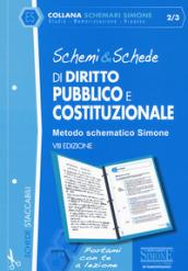 Schemi & schede di diritto pubblico e costituzionale