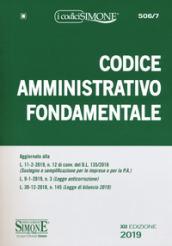 Codice amministrativo fondamentale