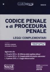 Codice penale e di procedura penale. Leggi complementari. Con aggiornamento online