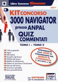 Concorso per Navigator presso ANPAL. Quiz commentati- Kit. Con software di simulazione. Vol. 1-2