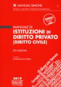 Manuale di istituzioni di diritto privato (diritto civile)