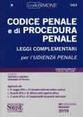 Codice penale e di procedura penale. Leggi complementari