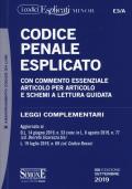 Codice penale esplicato. Con commento essenziale articolo per articolo e schemi a lettura guidata. Leggi complementari