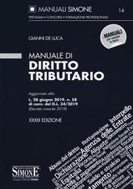 Manuale di diritto tributario