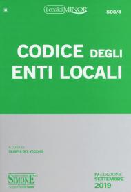 Codice degli enti locali. Ediz. minor