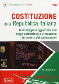 Costituzione della Repubblica Italiana. Testo integrale aggiornato alla legge costituzionale di riduzione del numero dei parlamentari. Editio minor