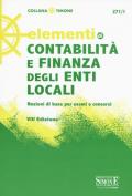 Elementi di contabilità e finanza degli enti locali