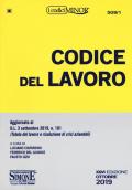 Codice del lavoro. Ediz. minore