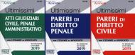 Ultimissimi pareri di diritto civile-Ultimissimi pareri di diritto penale-Ultimissimi atti giudiziari di diritto civile, penale e amministrativo