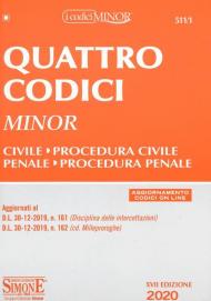 Quattro codici. Ediz. minor. Con aggiornamento online