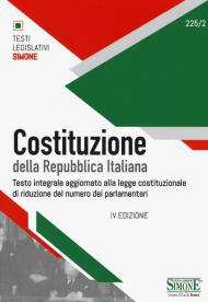 Costituzione della Repubblica Italiana. Testo integrale aggiornato alla legge costituzionale di riduzione del numero dei parlamentari. Ediz. minor