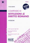 Compendio di istituzioni di diritto romano. Con Contenuto digitale per download e accesso on line