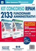 Concorso 2133 funzionari amministrativi RIPAM. Kit completo preselezione. Quiz Attitudinali. Diritto e Inglese. Con software di simulazione