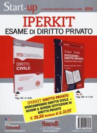 Iperkit esame di diritto privato. Ipercompendio diritto civile-Schemi & schede di istituzioni di diritto privato