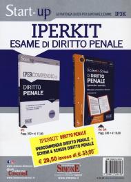 Iperkit esame di diritto penale: Ipercompendio diritto penale-Schemi & schede diritto penale