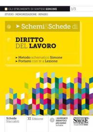 Schemi & schede di diritto del lavoro. Metodo schematico Simone