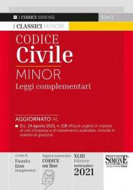 Codice civile e leggi complementari. Ediz. minor