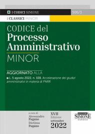 Codice del processo amministrativo Minor