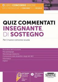 Quiz commentati Insegnante di Sostegno. Per il nuovo concorso scuola